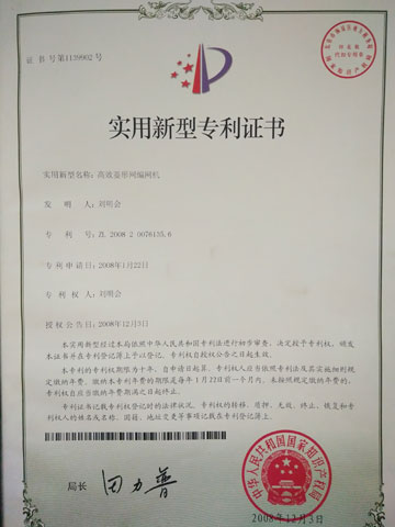 高效菱形网编网机